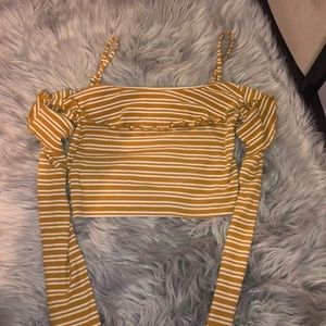 Off the shoulder shirt